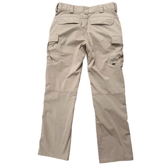 5.11 Tactical Stryke Cargo Pants Mens 34x32 Ripstop Work Uniform 74369 Beige - Picture 2 of 7